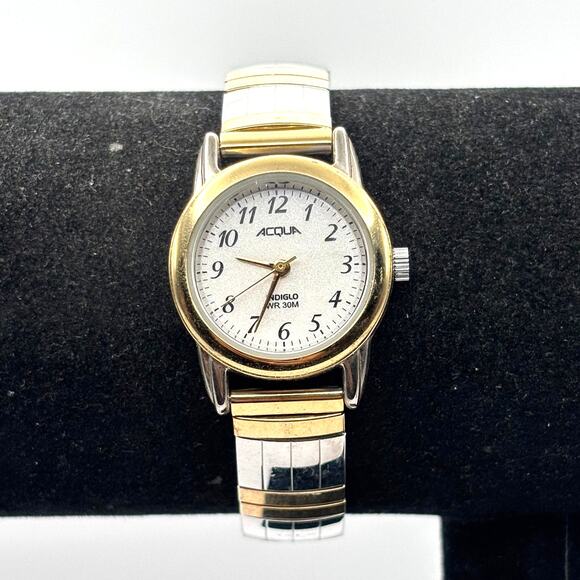 Vintage Gold & Silver Acqua Watch - Picture 1 of 3